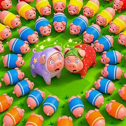 أيقونة Piggy Escape: Pig Jam Farm